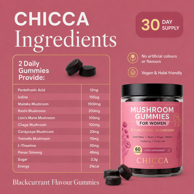Chicca™ 6 In 1 Ultimate Mushroom Gummies For Women