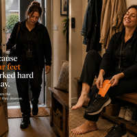 Chicca Everyday Massage Insoles | Arch Support for Work, Walking & All-Day Comfort