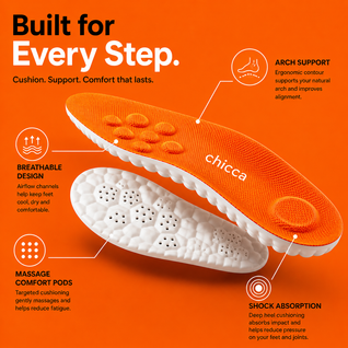 All Day Comfort Massage Insoles